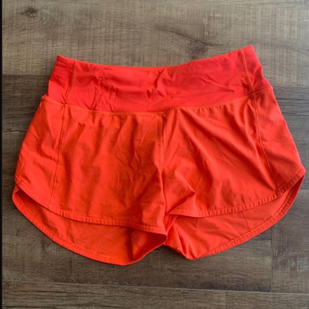 Lululemon speed up short long 4” size 6 tall